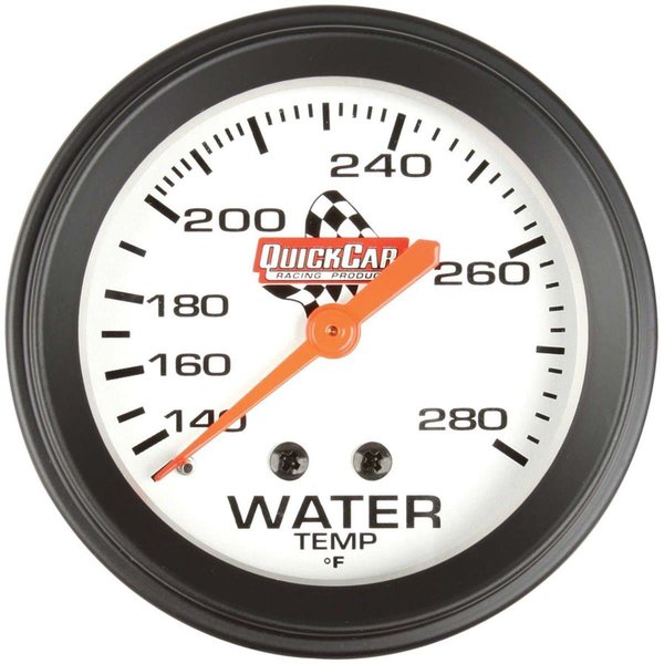 Quickcar Racing Products Quickcar Racing Products QRP611-6006 Water Temperature Gauge - 140-280 deg QRP611-6006